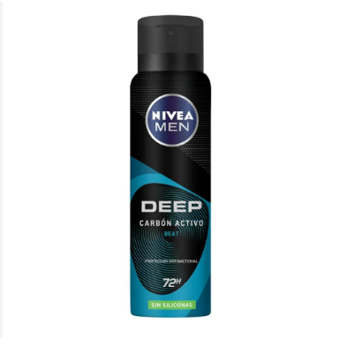 NIVEA SPRAY DEEP BEAT FOR MEN - LIMPIEZA Y QUIMICOS CIDER