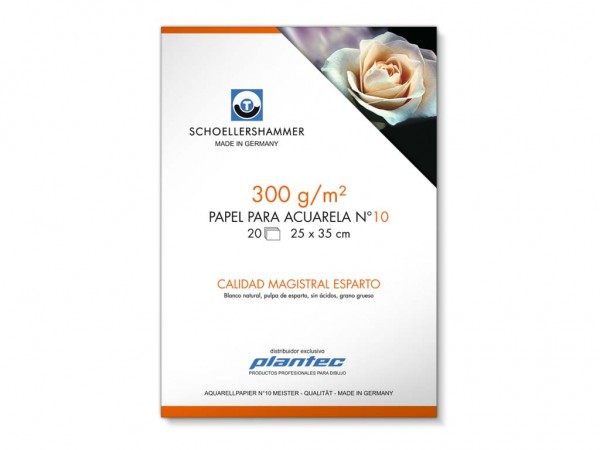 PAPEL ACUARELA 165g 50x70 SCHOELLER - PLANTEC