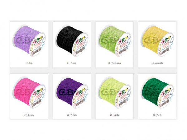CORDON DE SEDA 0.8 100yds 100%NYLON - CBX