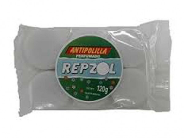 ANTIPOLILLAS SOLIDO PASTILLAS 120g REPZOL - LIMPIEZA Y QUIMICOS CIDER