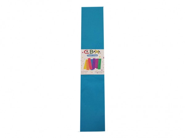 PAPEL CREPE COM TURQUESA 2mx50cm - CBX