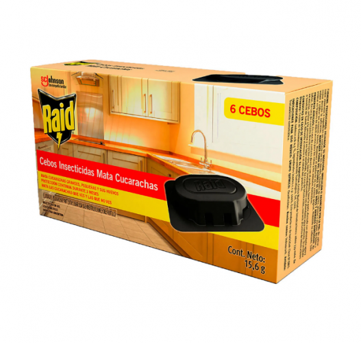 RAID COCINA CEBOS ESTUCHE 6UNID - LIMPIEZA Y QUIMICOS CIDER