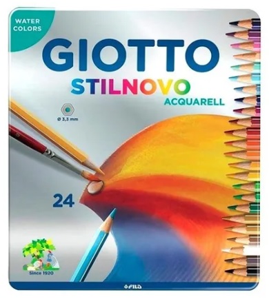 LAPICES ACUARELABLES GIOTTO LATA x24und - GIOTTO / LYRA / DAS