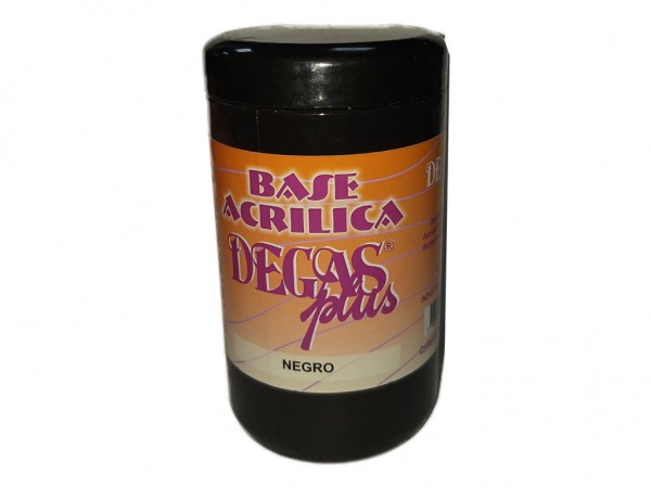 BASE ACRILICA DEGAS NEGRA 400cc - DEGAS PLUS