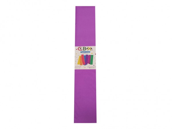 PAPEL CREPE COM LILA 2mx50cm - CBX