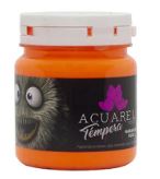 TEMPERAS ACUAREL 250g FLUO NARANJA - ACUAREL