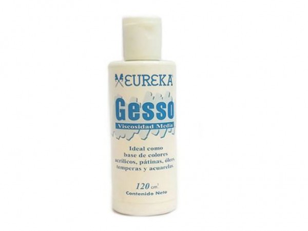 GESSO EUREKA BLANCO VIZCOS MEDIA 120cc - EUREKA