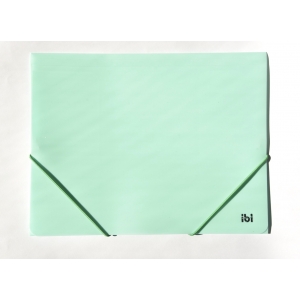 CARPETA A4 PLASTICA ELASTICO VERDE PAST - IBICO