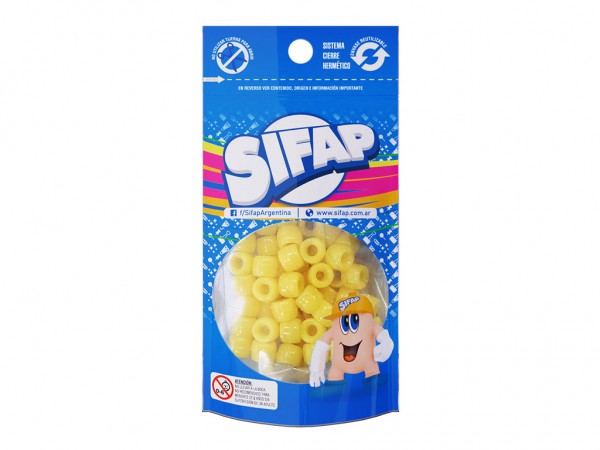 CUENTAS SIFAP PASE ANCHO 20g AMARILLO - SIFAP