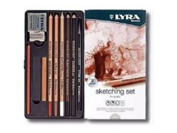 SET LYRA SKETHUNG x11 PIEZAS - GIOTTO / LYRA / DAS
