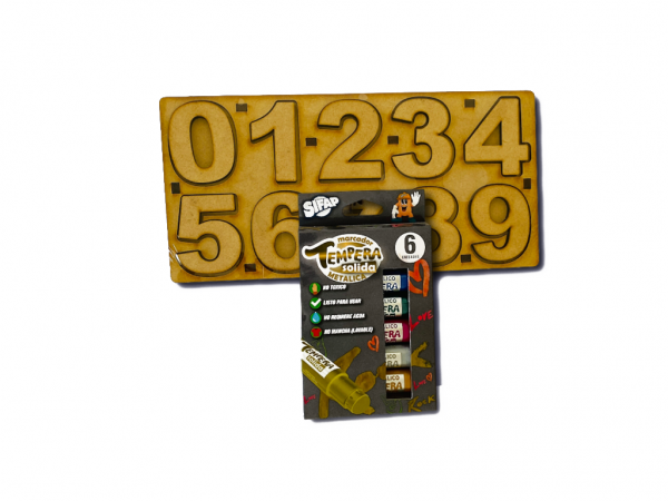 KIT ENCASTRE NUMEROS - CIDER