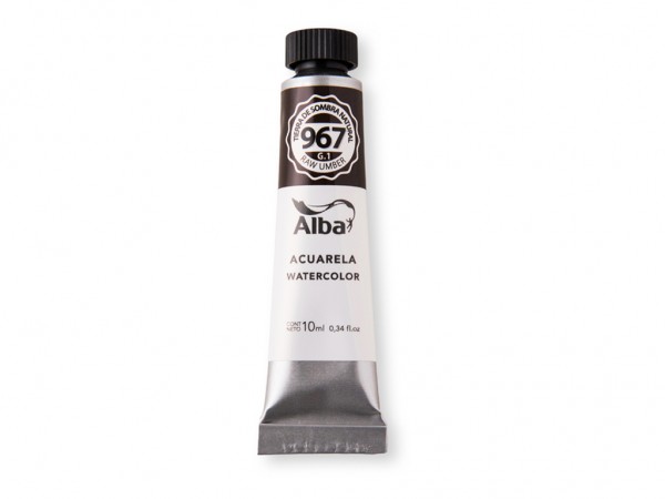 ACUARELA ALBA G1 TIERRA SOMBRA NAT 10ml - ALBA