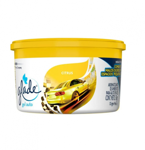 GLADE MINIGEL AUTO CITRUS 70G - LIMPIEZA Y QUIMICOS CIDER