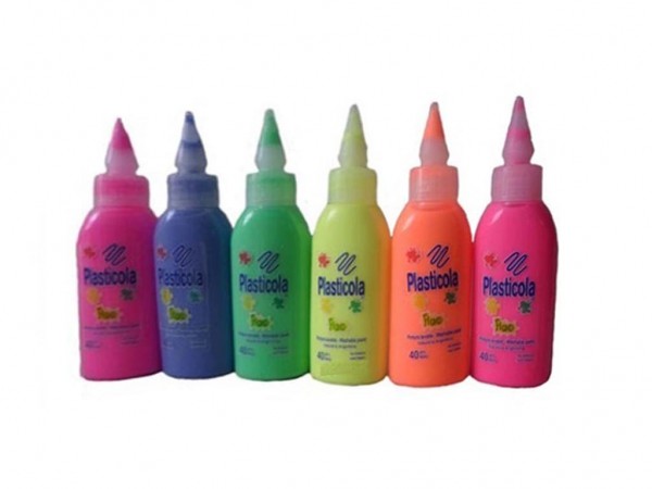 PLASTICOLA FLUO 40 ml - POXIPOL