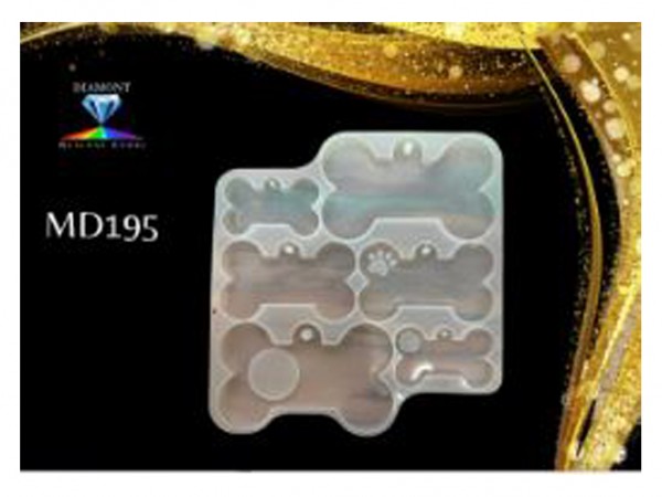 MOLDES PARA RESINA HUESOS SURTIDOS - RESINA DIAMONT