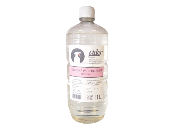 SILICONA AUTO INTERIOR TUTTY FRUTTY 1lts - LIMPIEZA Y QUIMICOS CIDER