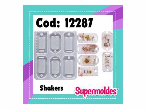 MOLDES RESINA LLAVERO HAKERS X 6Un 7cm - SUPERMOLDES