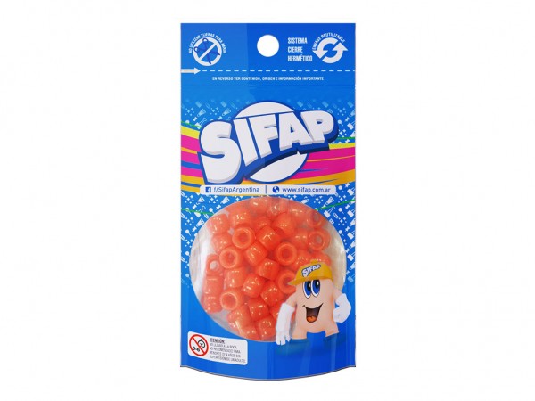 CUENTAS SIFAP PASE ANCHO 20g CORAL - SIFAP