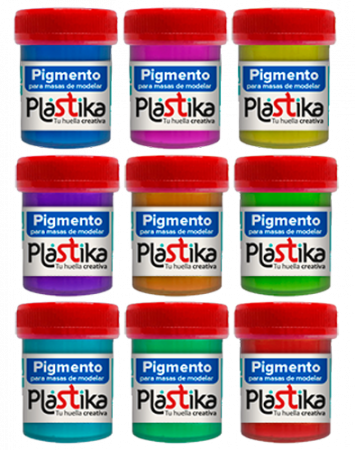 PIGMENTOS PARA PORCELANA PLASTIKA 20g - ETERNA