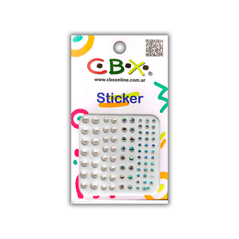 STICKERS STRASS LINEA 410 - CBX