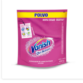 VANISH POLVO ROSA D/P 450g - LIMPIEZA Y QUIMICOS CIDER