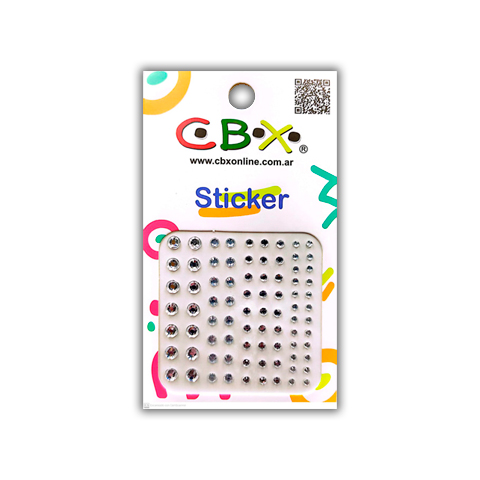 STICKERS STRASS LINEA 410 - CBX