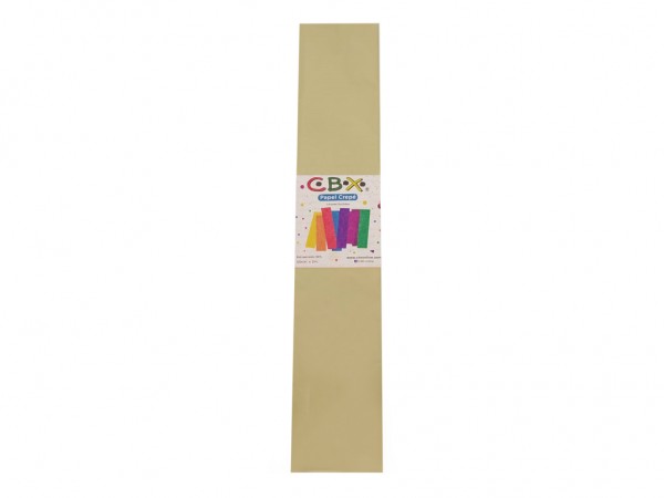 PAPEL CREPE COM NATURAL 2mx50cm - CBX