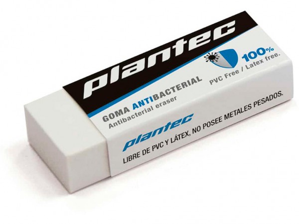 GOMA BORRAR PLANTEC ANTIBACTERIAL 16g - PLANTEC