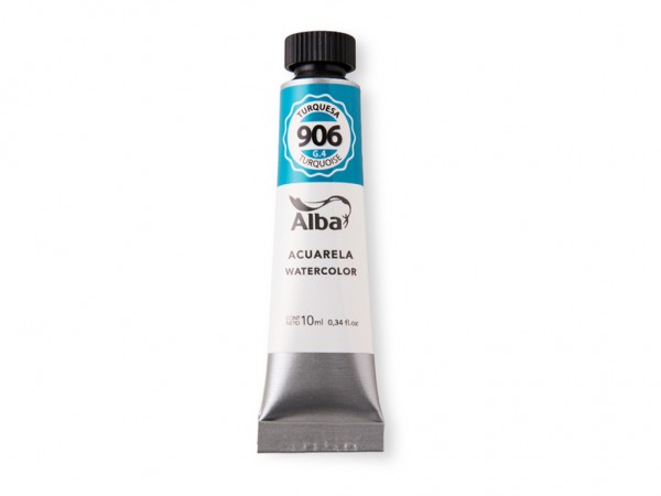 ACUARELA ALBA G4 TURQUESA TITANAT 10ml - ALBA