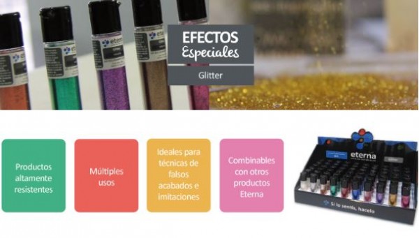 GLITTER ETERNA COLORES 15g - ETERNA