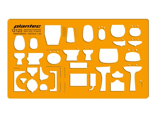 PLANTILLA PL SANITARIOS ESCAL 1/20 - PLANTEC