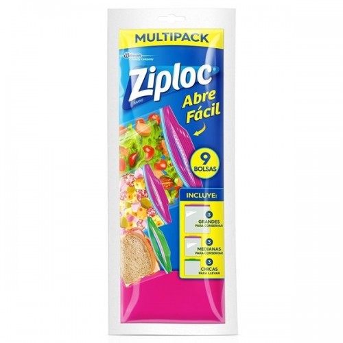 ZIPLOC BOLSA MULTIPACK 9 UN - LIMPIEZA Y QUIMICOS CIDER