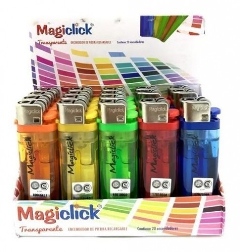 ENCENDEDOR TRANSP MAGICLICK - LIMPIEZA Y QUIMICOS CIDER