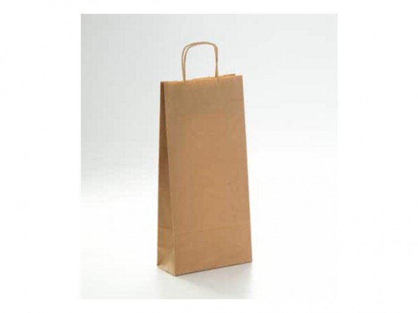BOLSAS C/MANIJA KRAFT 120x90x360 BOTELLA - MURILLO