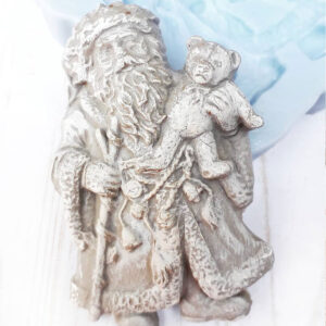 MOLDES SILICONA PAPA NOEL - CRAQUELINA