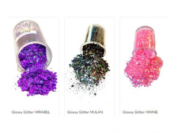 GLITTER GLOSSY ESCAMAS PARA RESINA - RESINA DIAMONT