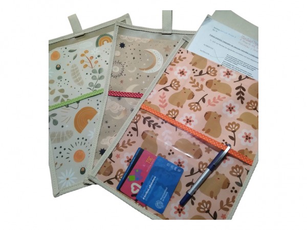 TEXTIL SOBRES/ESTUCHES A4 C/BOLSILLO - ESAMOR