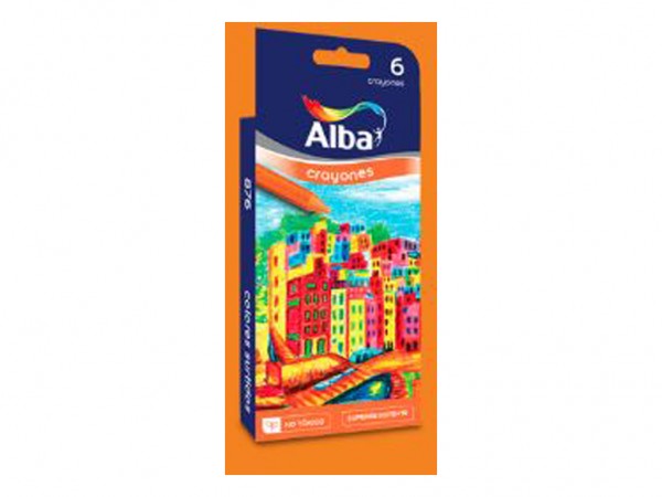 CRAYONES ALBA TRAD CH x6 - ALBA