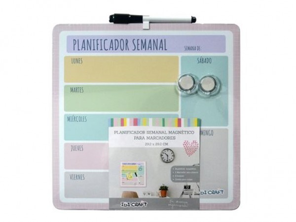 PIZARRA PLANIFICADORA MAGNETICA 30x30 - IBICO