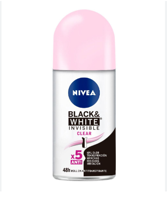 NIVEA ROLL ON INVISIBLE B&W CLEAR - LIMPIEZA Y QUIMICOS CIDER