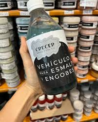 VEHICULO PARA ESMALTES Y ENGOBES 1litro - CRECER