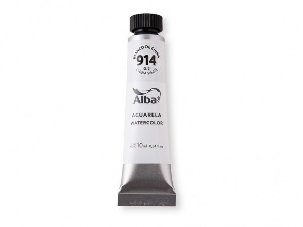 ACUARELA ALBA G2 BLANCO DE CHINA 10ml - ALBA