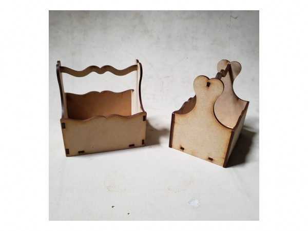 PORTA COSM C/ONDA CH LASER - IND DEL ARTE / CORTE LASER