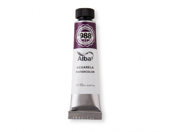 ACUARELA ALBA G3 VIOLETA QUINACRI 10ml - ALBA