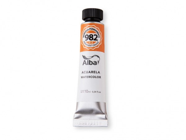 ACUARELA ALBA G2 NARANJA PERMANT 10ml - ALBA