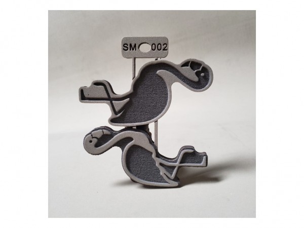 SELLOS MIXTOS SM002/FLAMENCOS x2 7x13cm - IND DEL ARTE / CORTE LASER