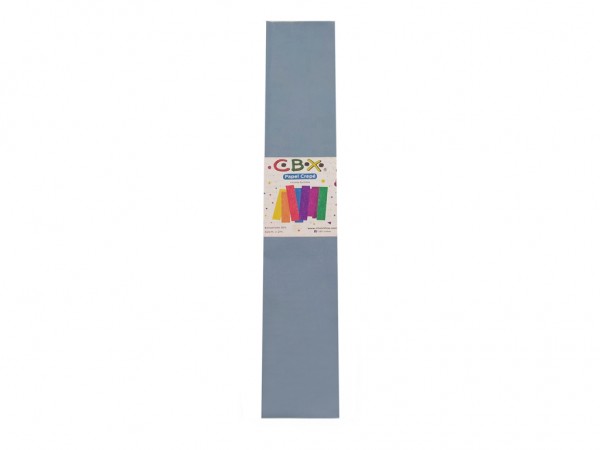 PAPEL CREPE COM CELESTE 2mx50cm - CBX