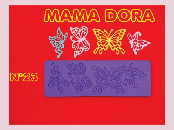 MAMA DORA MOLDES PUNTILLA N23 MARIPOSA - MAMA DORA