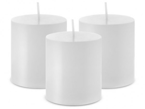 VELONCITO SOUV x16 NEUTRO S/CELOFAN BCO - VELAS DE LOS MILAGROS