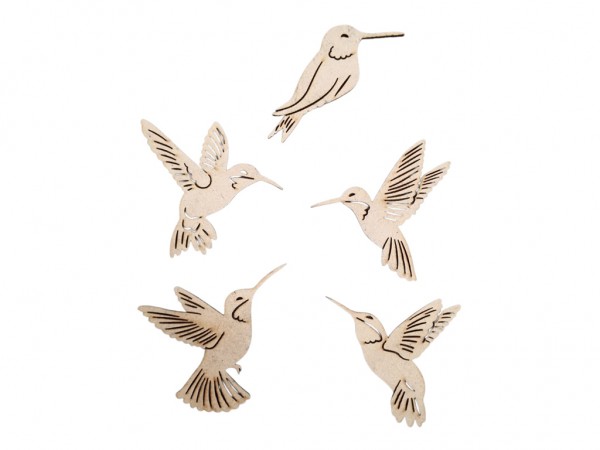 COLIBRI X 5 (8CM) 3 mm - IND DEL ARTE / CORTE LASER